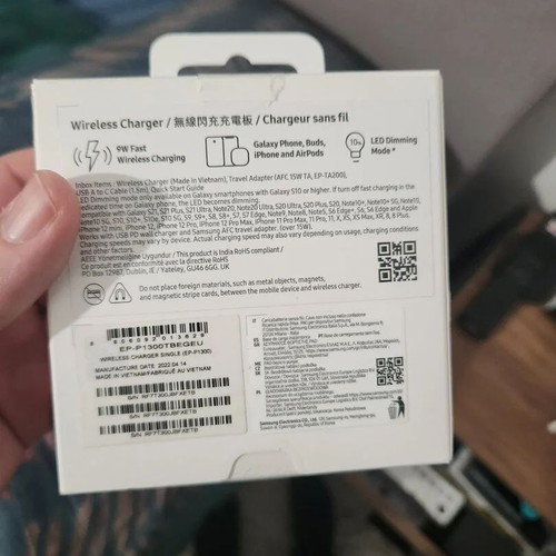 Samsung Wireless Charger Qi Pad 9W like new