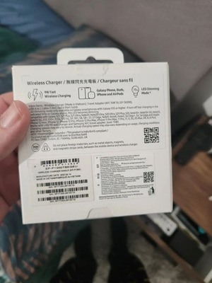 Samsung Wireless Charger Qi Pad 9W like new