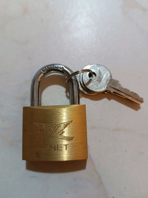 Padlock new, 6 centimeters length