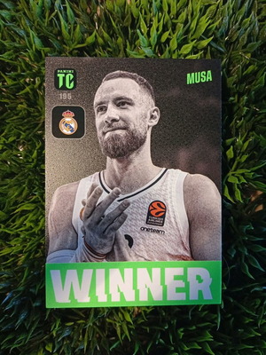 Winner Dzanan Musa κάρτα καινούργια Euroleague