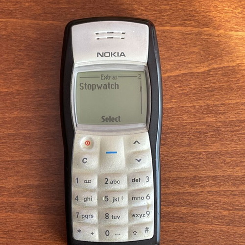 Nokia 1100 used mobile phone with original charger