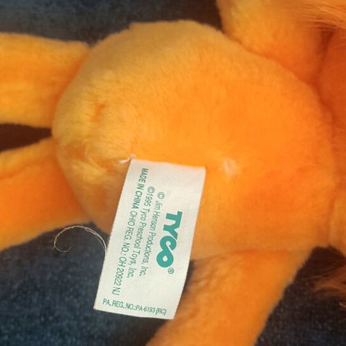 Sesame Street Zoe plush vintage like new