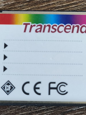 Transcend CompactFlash 16GB 133x memory card