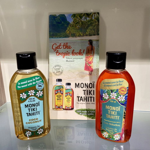 Monoï Tiki Tahiti body oil set new, 2 x 120ml