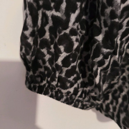 Blouse shirt with colorful print, new, size S