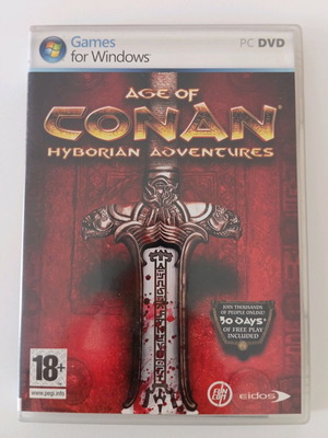 Age of Konan Hyborian Adventures PC used, 2 CDs