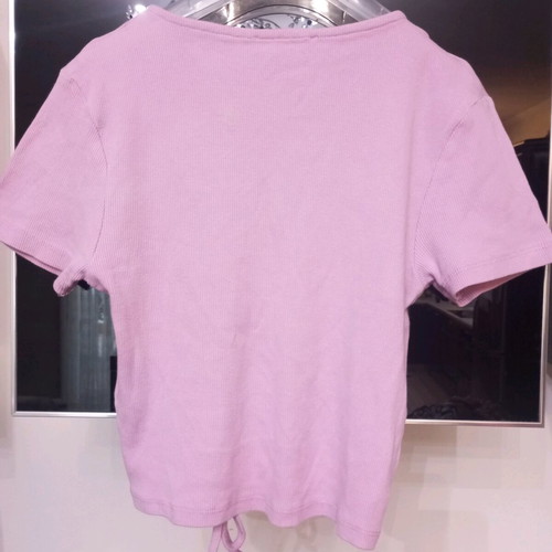 Girls' t-shirt used purple lilac slim size