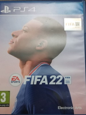 FIFA22 for Sony PS4 like new, football sports game