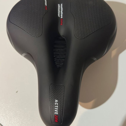Bicycle Saddle 250mmx210mm Black New