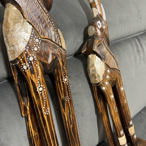 Wooden elephants new, set of 3, handmade