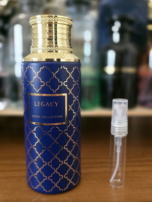 Maison Asrar Legacy 5ml decant, new, authentic fragrance