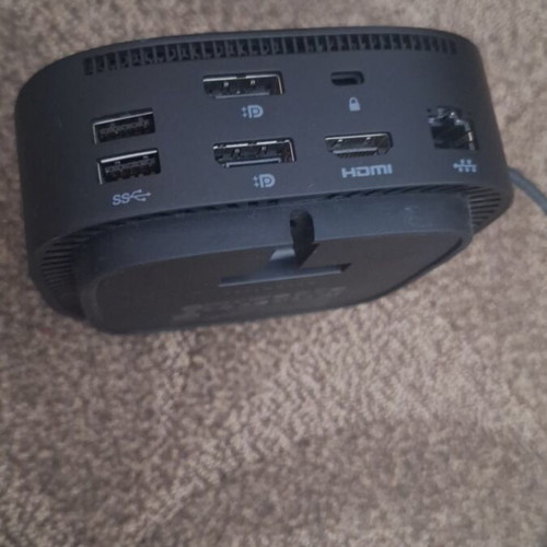 HP G5 USB-C Dock black like new