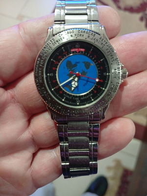 Men's wristwatch like new with Miyota Citizen movement