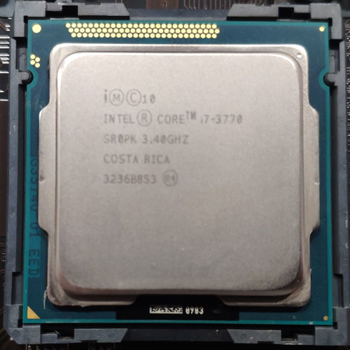 Processor i7 3770 3.40 Ghz Socket 1155 used