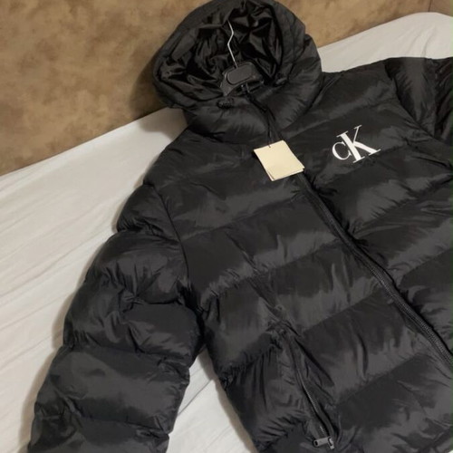 Calvin Klein Jeans winter jacket XL new, black, water repellent