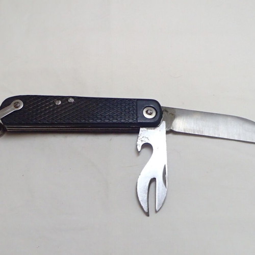 Greek army folding knife ASTERIS A.E 1976 used