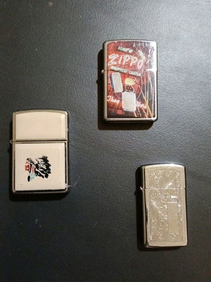 Αναπτήρες Zippo, σετ 3