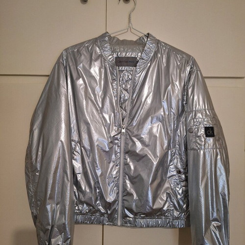Calvin Klein women's jacket silver like new