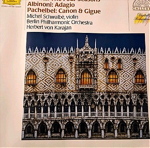 Δίσκος βινυλίου Vivaldi, Albinoni, Pachelbel, Michel Schwalbé, Berlin Philharmonic Orchestra, Herbert von Karajan  Die Vier Jahreszeiten / Adagio / Kanon & Gigue