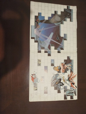 Pink Floyd The Wall 2xLP gatefold used Greek edition EMIAL 1979