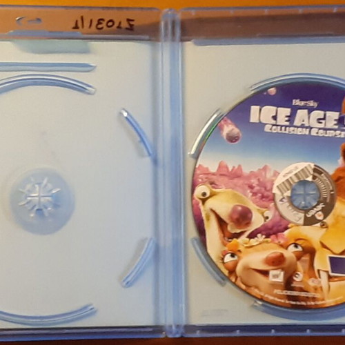 Ice Age 5 Collision Course Blu-Ray 3D, dubbed with Greek subtitles