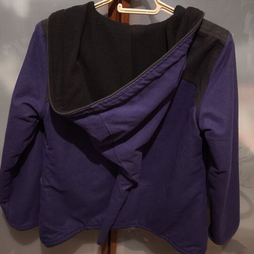 Coline jacket like new with long hood purple size S