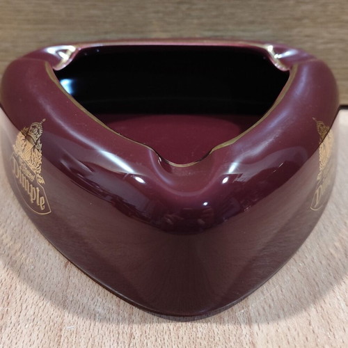 Dimple Scotch Whisky Ceramic Ashtray used, vintage promotional