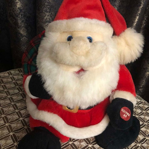 Musical toy Santa Claus like new