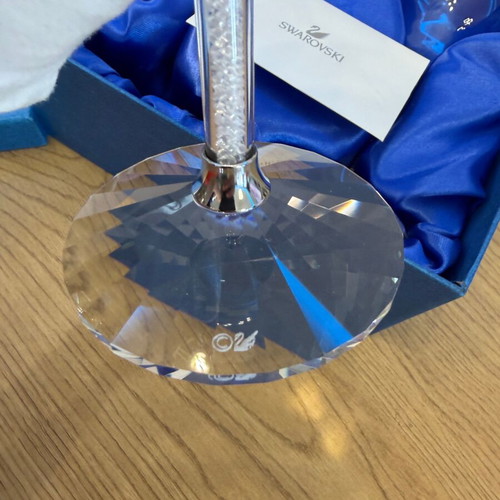 Swarovski wine glass set for two new