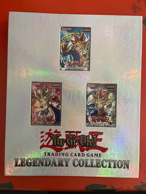 Yu-Gi-Oh! Legendary Collection album and 1st edition cards like new