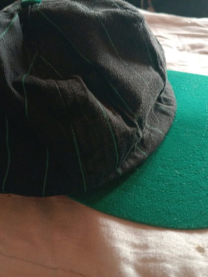 Baseball hat unisex new, size 59, black and green