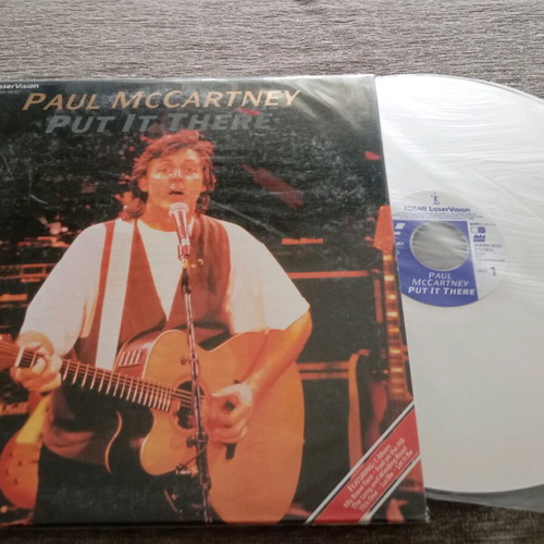 Paul McCartney Put It There Laserdisc like new, rock