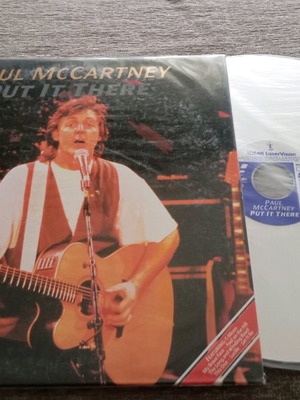 Paul McCartney Put It There Laserdisc like new, rock