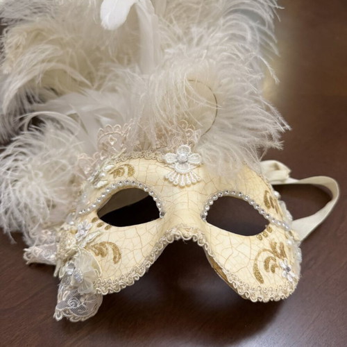 Authentic Venetian handmade mask from Atelier Marega