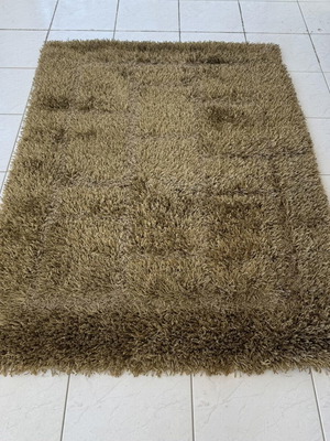 Biokarpet high pile rugs like new, set of 2, 1.90x1.35 m