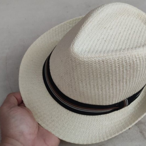 Stamion straw hat like new, beige, one size