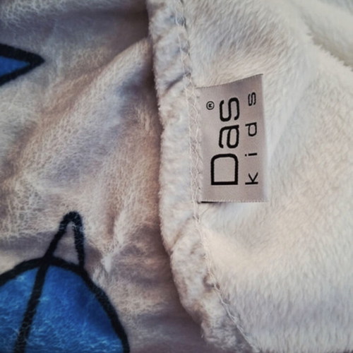 Das Kids fleece blanket 160x220 like new, soft fleece