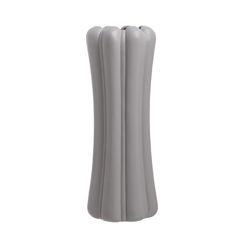 Ceramic vase gray 16x40cm Inart new