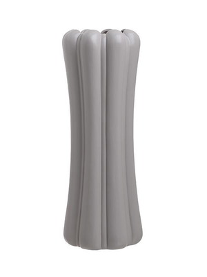 Ceramic vase gray 16x40cm Inart new