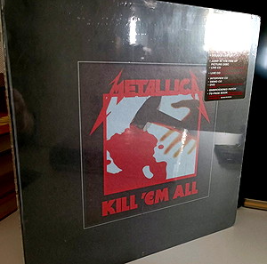 Metallica box set kill em all vinyl deluxe edition