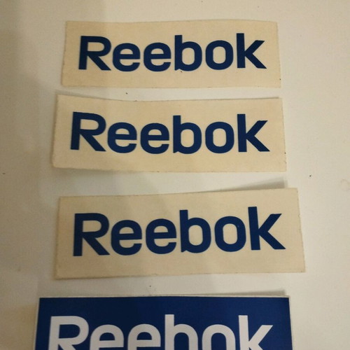 Reebok collectible stickers like new, pack of 4 pieces