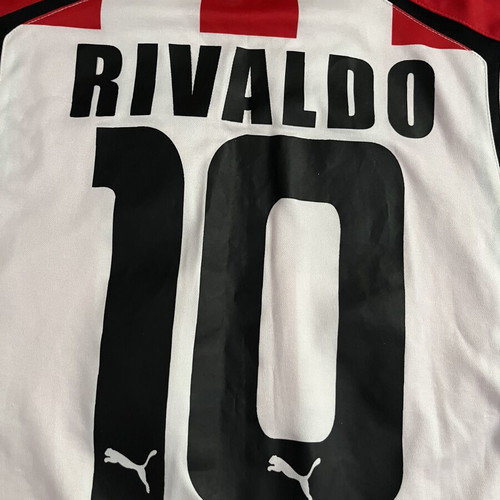 Rivaldo Olympiacos Jersey used, authentic, size Small