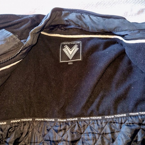 Frank Thomas Motorcycle Jacket 2 XL waterproof like new with inner lining