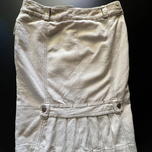 Just Cavalli skirt used, beige, medium length, size 42 It
