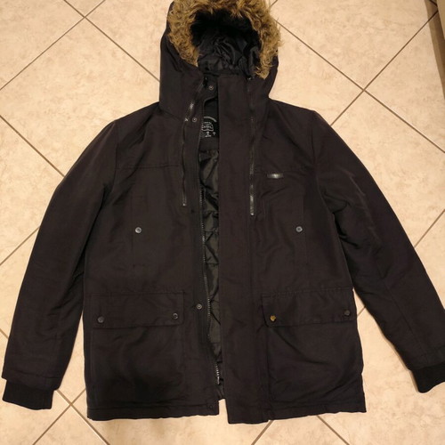 Bershka men's jacket size M like new, black