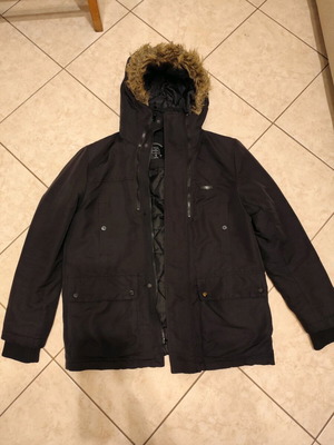Bershka men's jacket size M like new, black