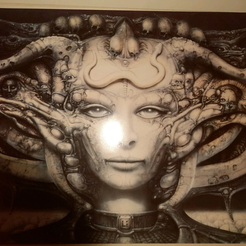 HR Giger Posterbook used, 6 posters 43x30.5cm Taschen 1994