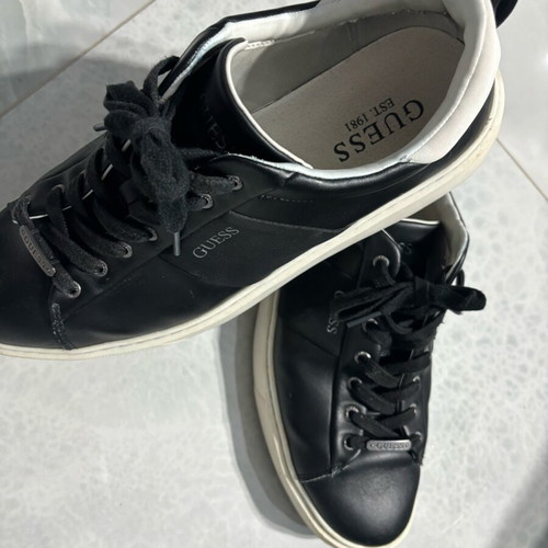Guess casual shoes like new, black and white, size 45
