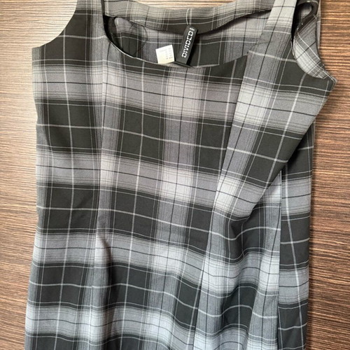 Short grey dress size M new