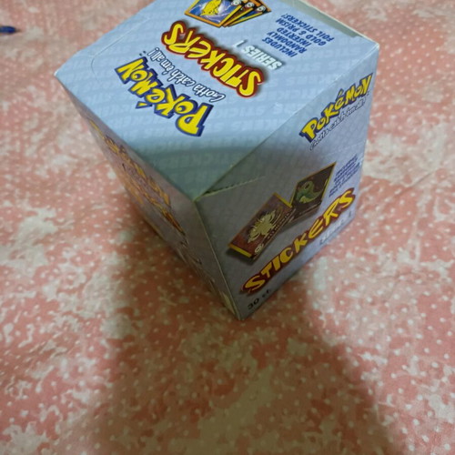 Pokémon sticker sealed box new